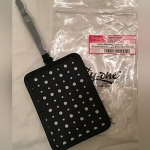 New Carry Me Away Luggage Tag Ditty Dots